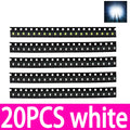 10 20 50 SMD 0805 Ultra-bright LED 5-Color Assortment Red Green Blue Zpaxo 20pcs white