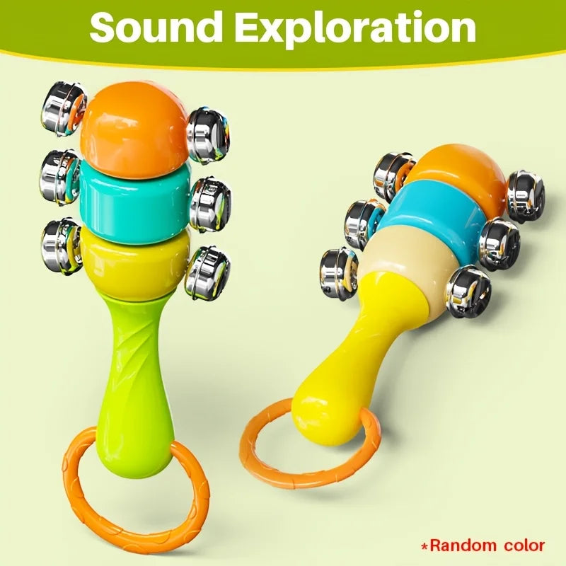 Hand-cranked Bell Games Children Made ABS Material Designed Enhance