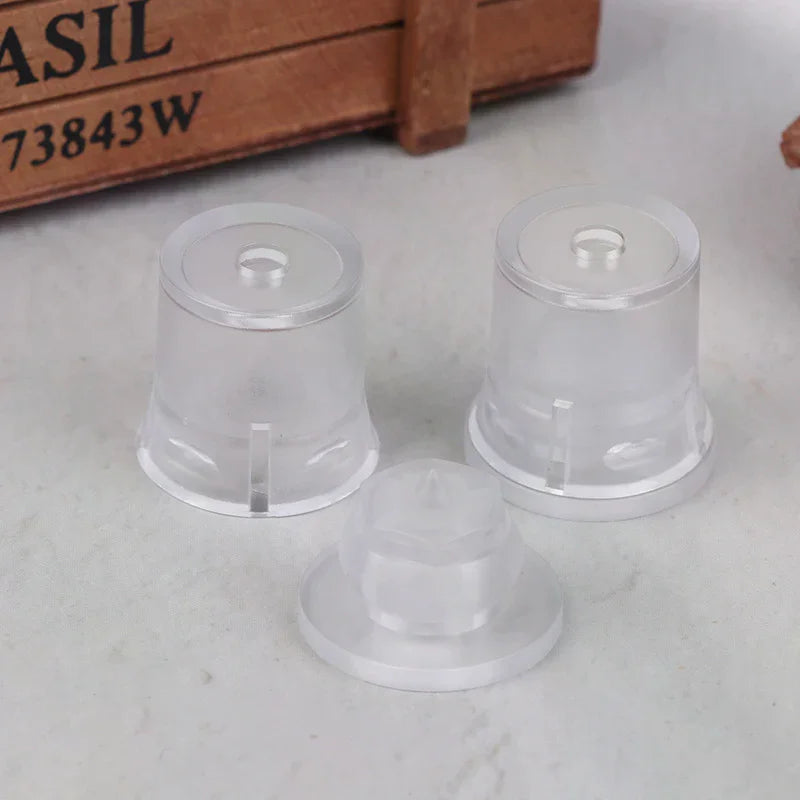 Translucent Advertising Nail Glass Bracket Invisible Plastic Screw Zpaxo