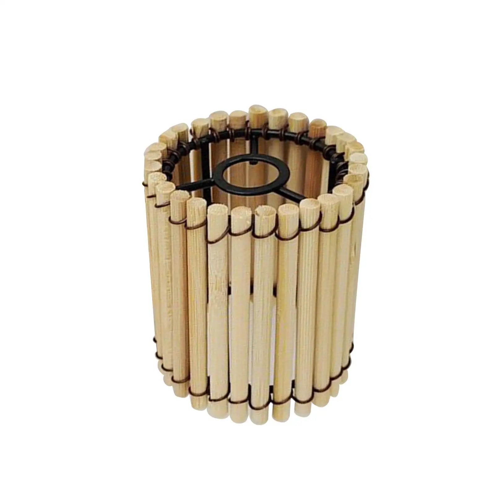Pendant Light Cover Lampshade Wicker Light Fixtrues Atmosphere Lamp Shade Replacements for Lampshade Living Room Decor Zpaxo