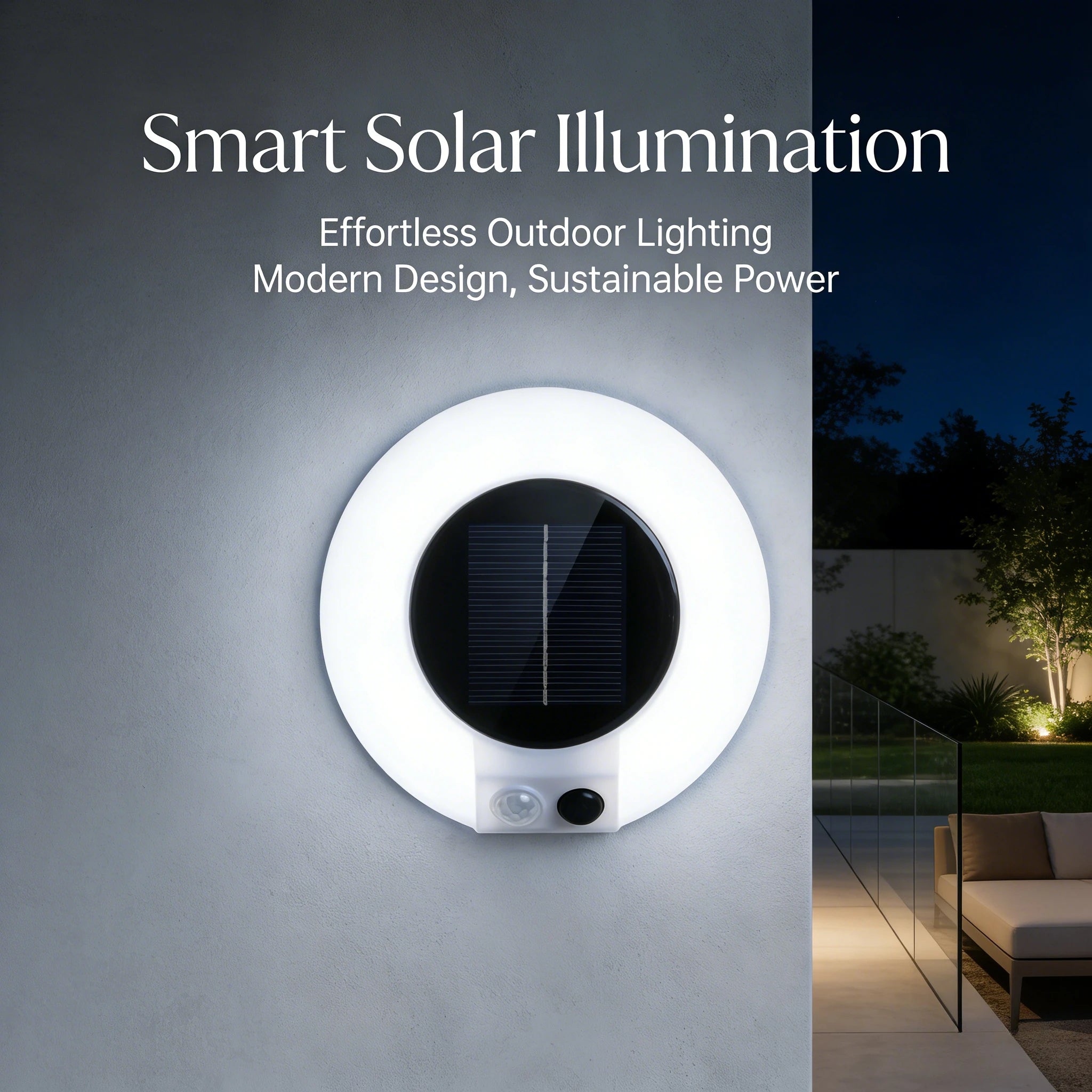 Indoor Sensor Light 8 20 LED Solar Flood Outdoor Waterproof Motion Zpaxo