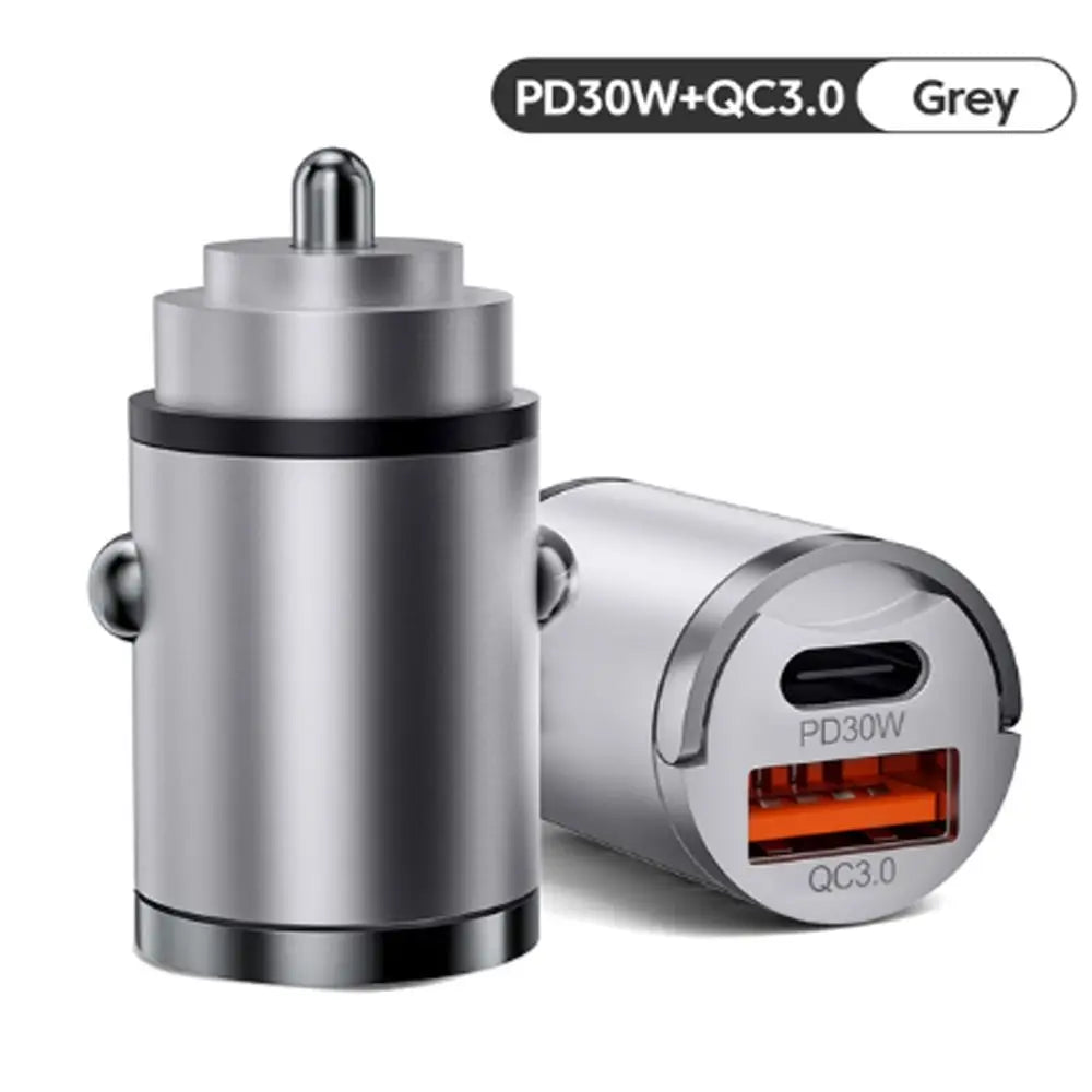 100W USB Car Charger QC3 0 No Harm Phone C Adapter Multi-protection Zpaxo 8 pd30w-qc3.0