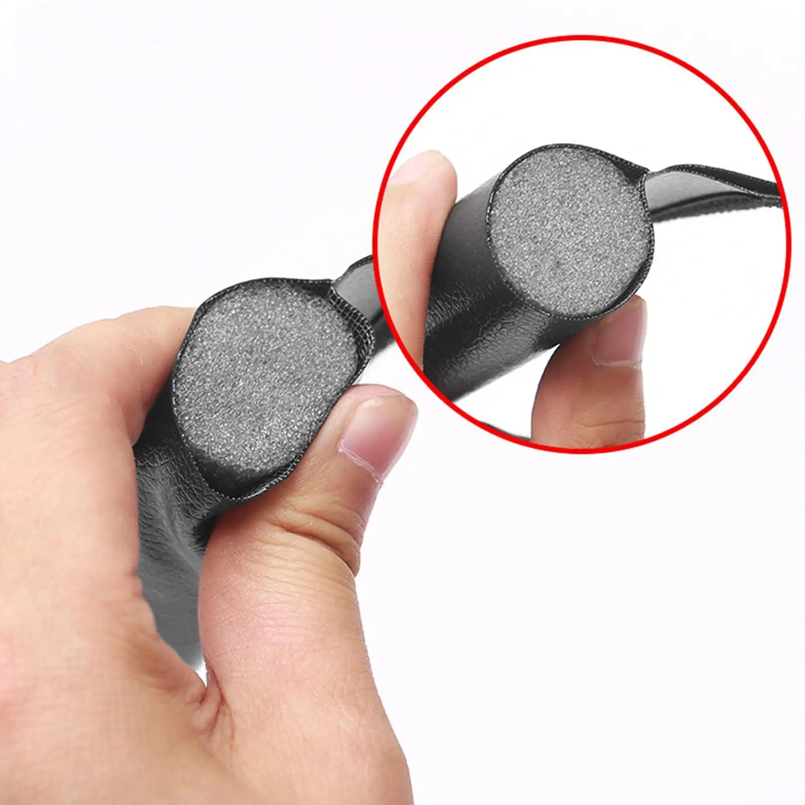 Door Draft Stopper Door Noise Blocking Strip Sound Blocker Gap Filler for Bedroom Garage Window Kitchen Carpets Shower Apartment Zpaxo