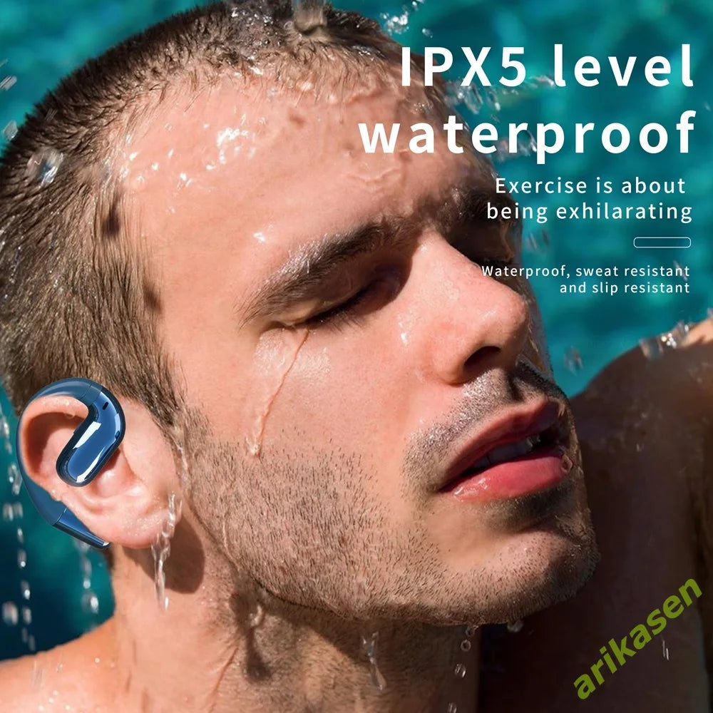 Open-ear Bluetooth Headphones Wireless Headset Earbuds Surroundings