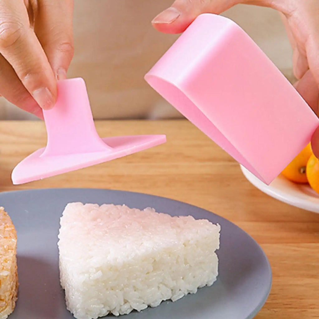 Rice Ball Mold Triangle Maker Onigiri Shaper Non-sticky Smooth Home