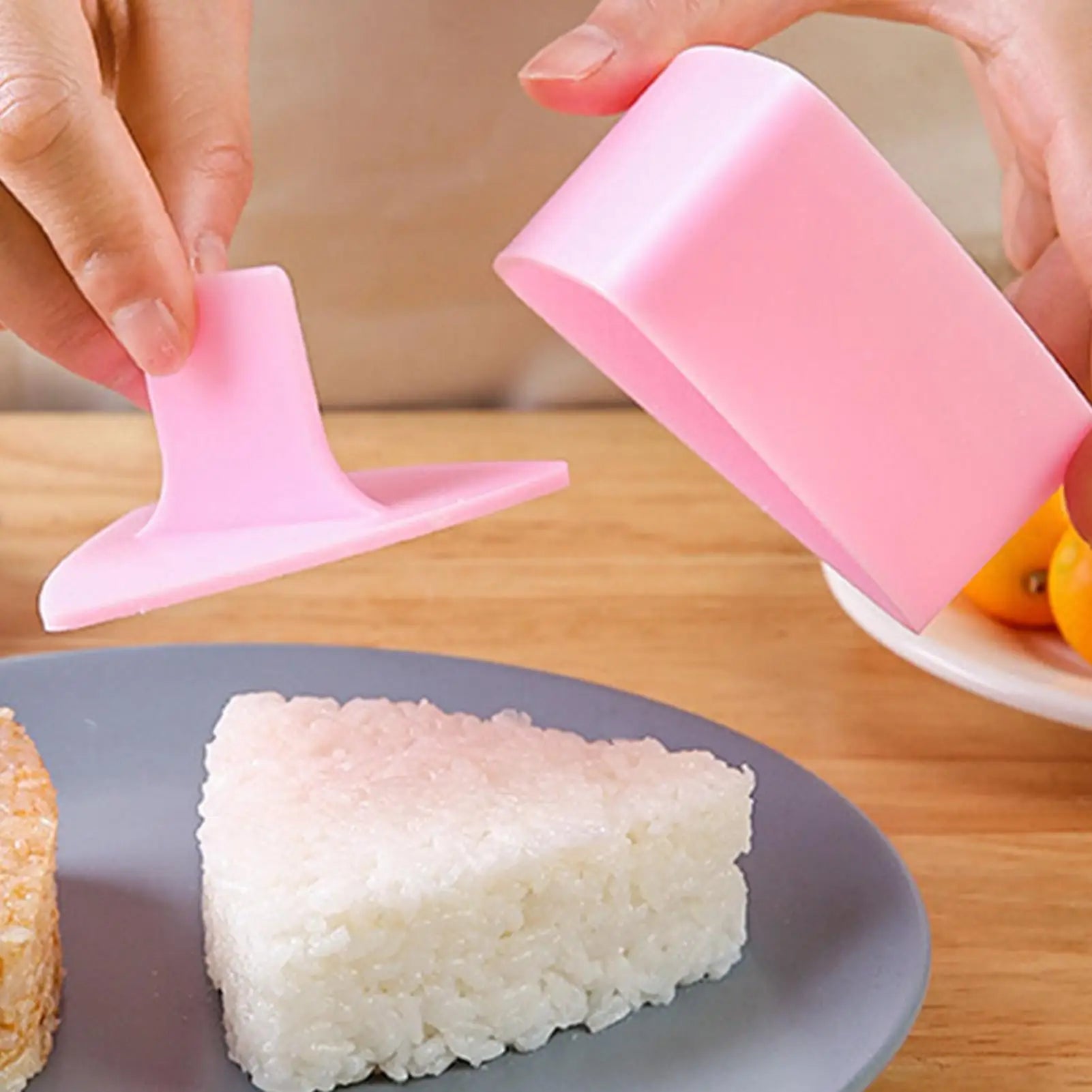 Rice Ball Mold Triangle Maker Onigiri Shaper Non-sticky Smooth Home