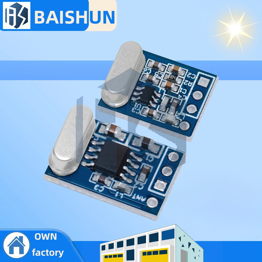 433MHz ASK OOK RF Wireless Transceiver Module SYN115 SYN480R Chipset Zpaxo