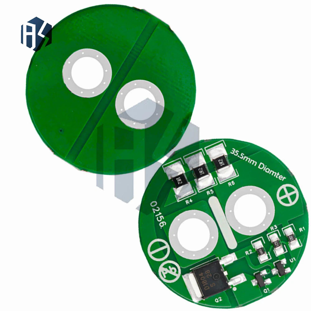 2.7V 500F Supercap Balancing Board, Auto Grade Overvoltage Protection Module 1/3PCS Pack Zpaxo