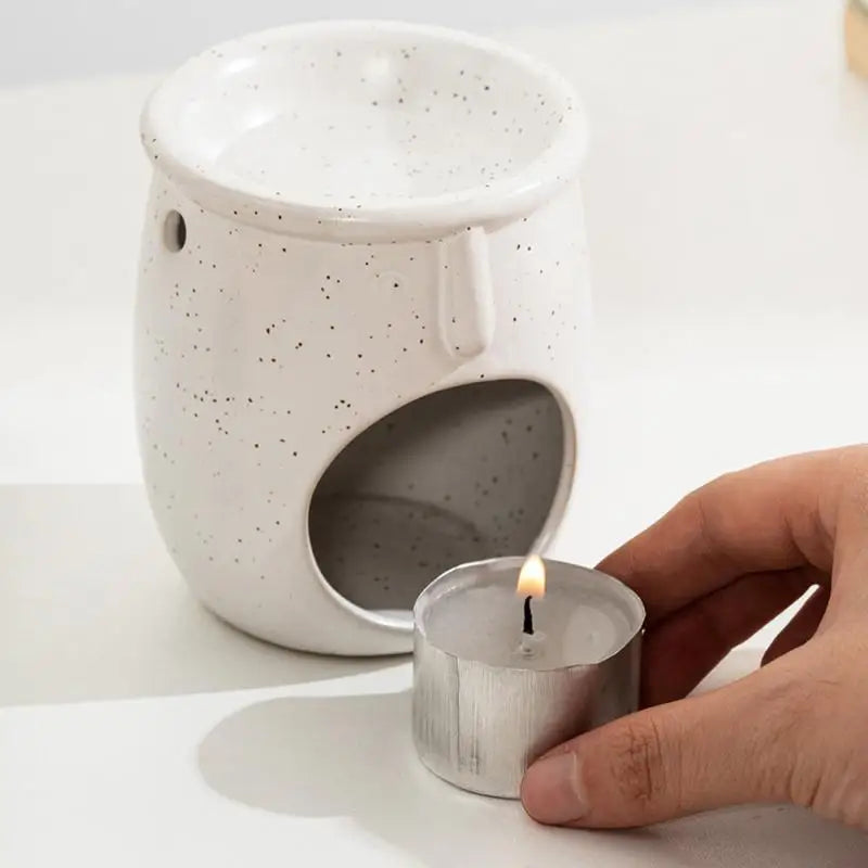 Ceramic Aromatherapy Essential Oil Burner Creative Cartoon Aromatherapy Burner Candle Incense Burning Home Decor Christmas Gifts Zpaxo