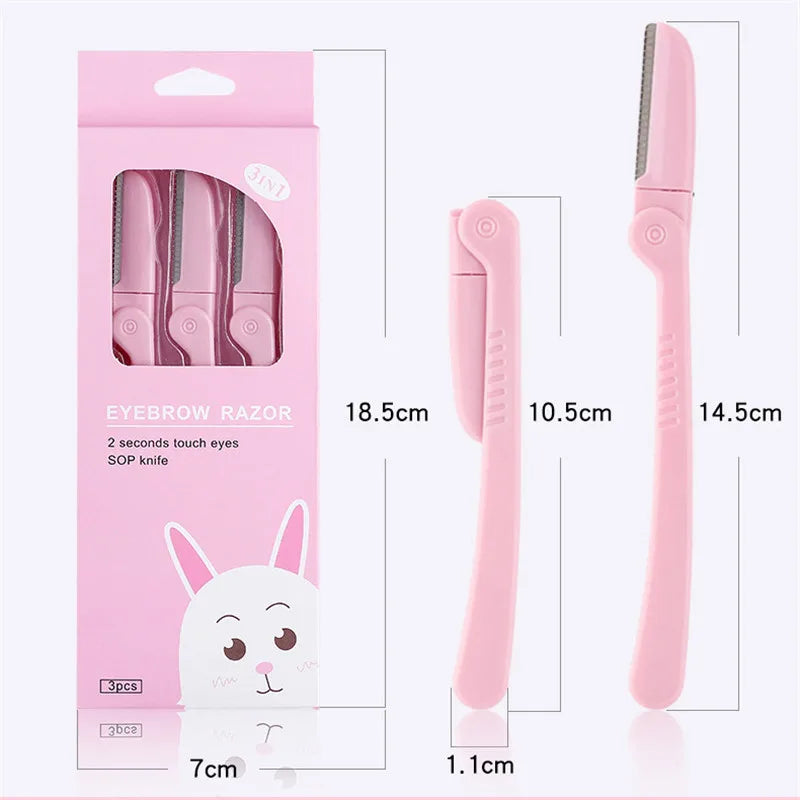 Folding Eyebrow Razor Women Multipurpose Eye Brow Shaping Shaver