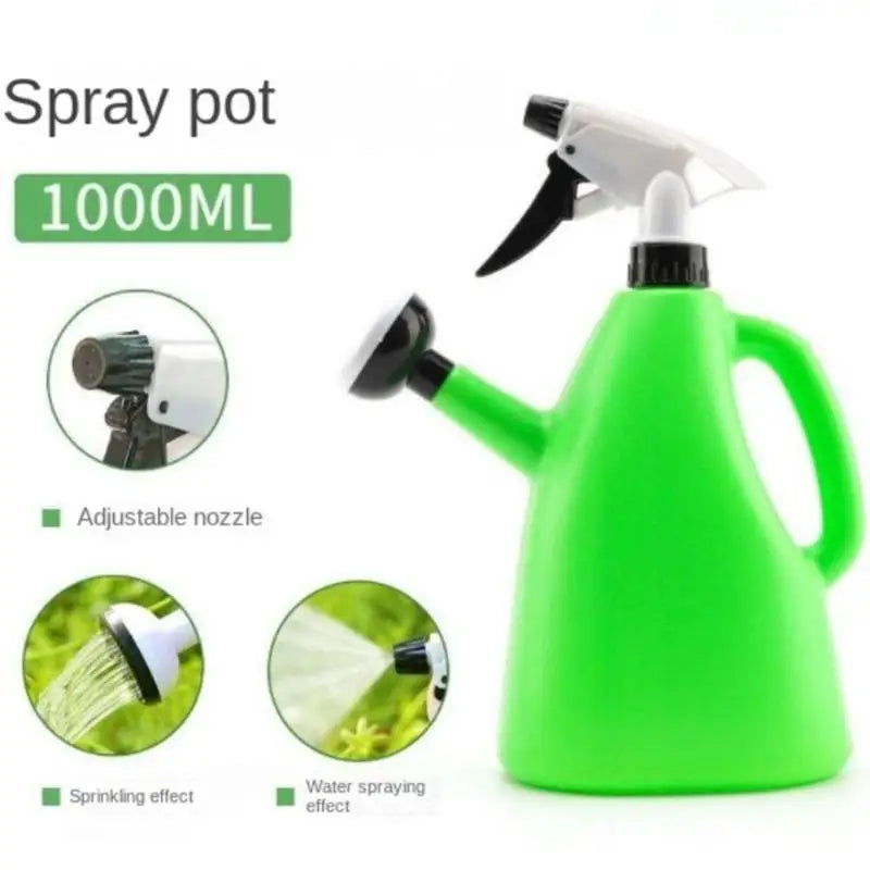 1L 2-in-1 Adjustable Spray Bottle & Plant Watering Can