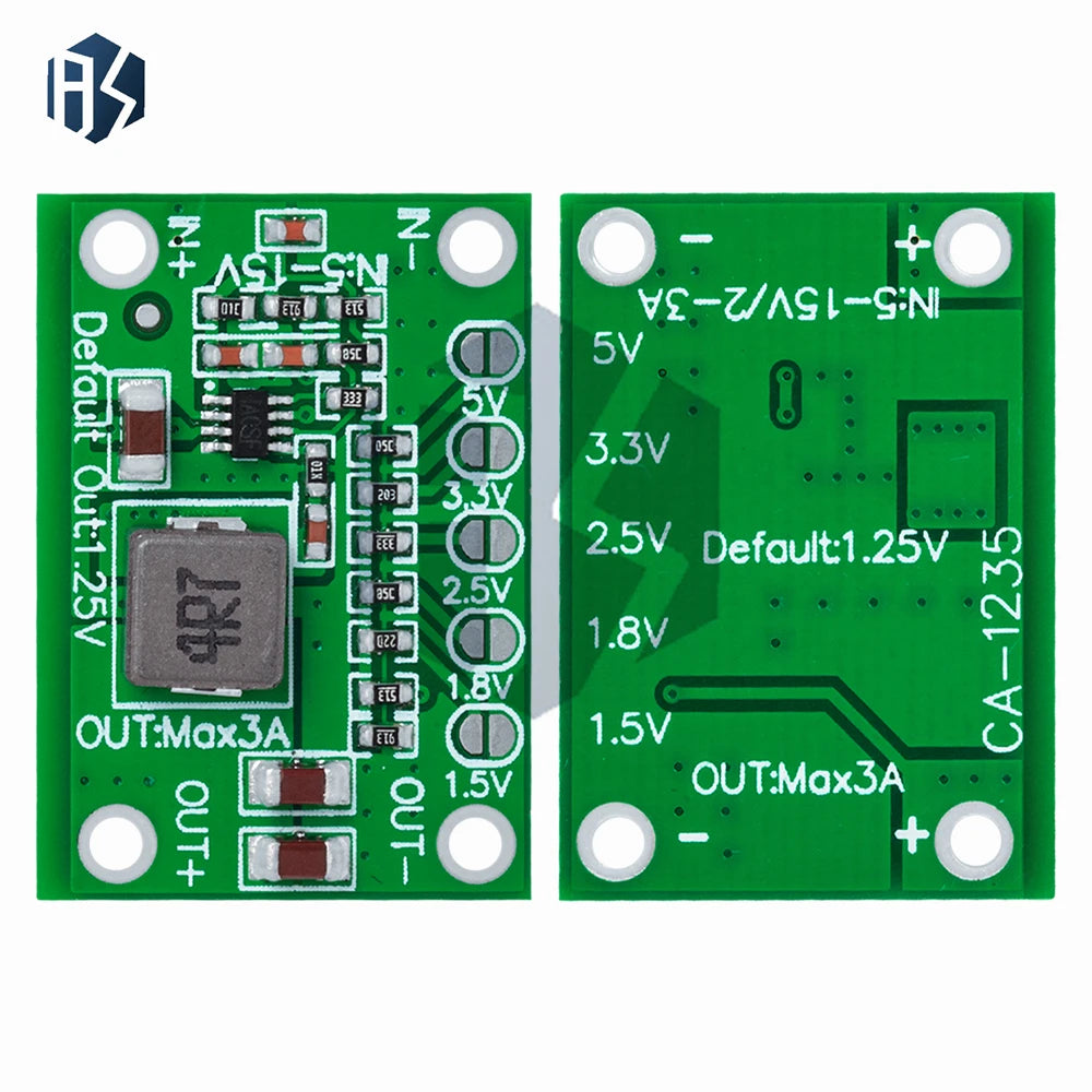 CA1235 Adjustable Power Module CA-1235 Buck 1 25V 5 8 2 3 5V Output Zpaxo