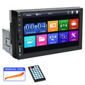 HIPPCRON 7-Inch Touchscreen 1 DIN Car MP5 Player Wireless AUX USB