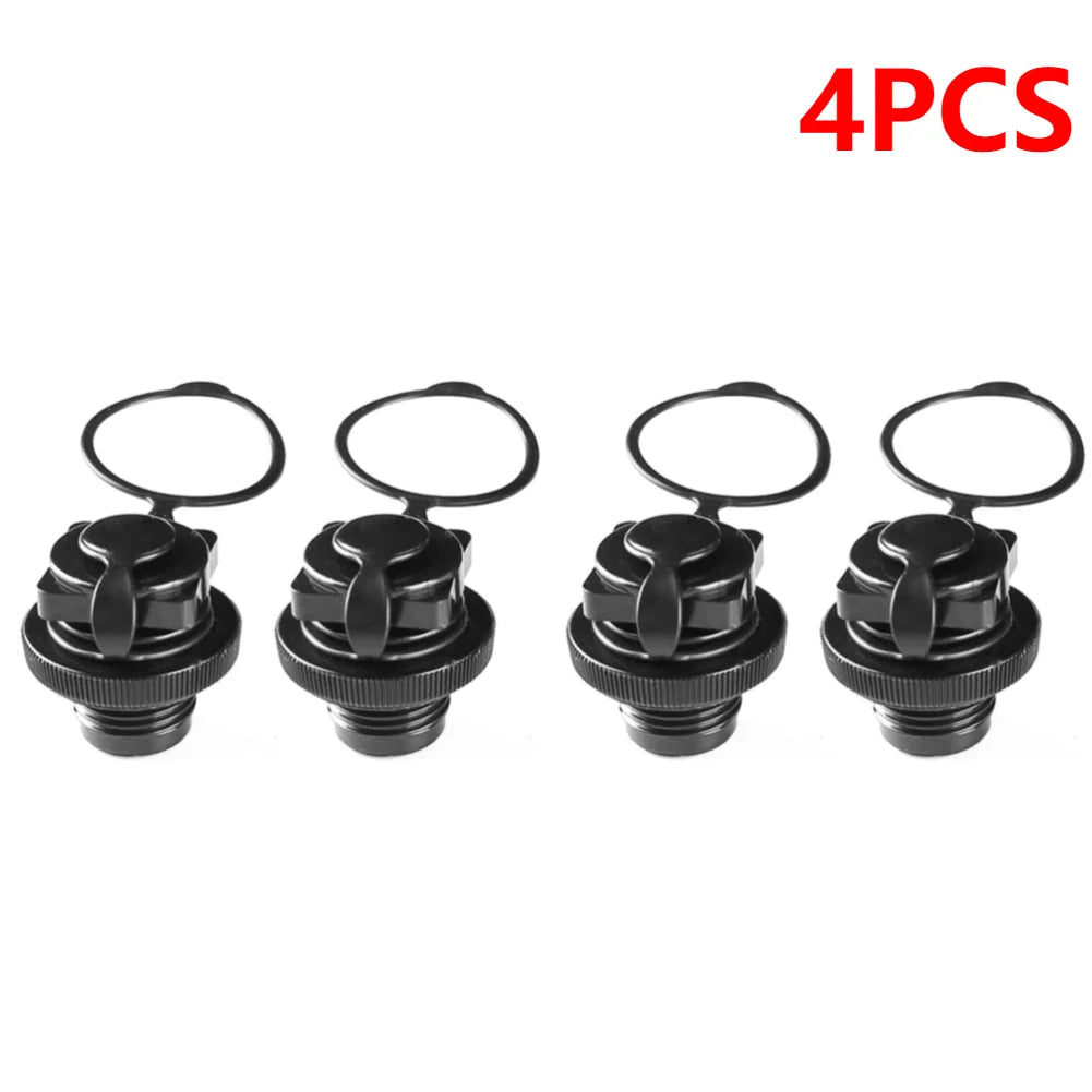 1-4Pcs Kayak Raft Plug Replacement Inflatable Boat Spiral Air Plug Air Mattress Plug Replacement For Inflatable Boat Kayak Raft Zpaxo 4PCS