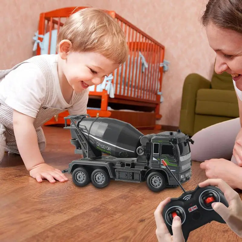 RC Construction Equipment Engineering Car Toy Remote Control Excavator And Bulldozer Engineering Car Toy For Kids Adults Zpaxo
