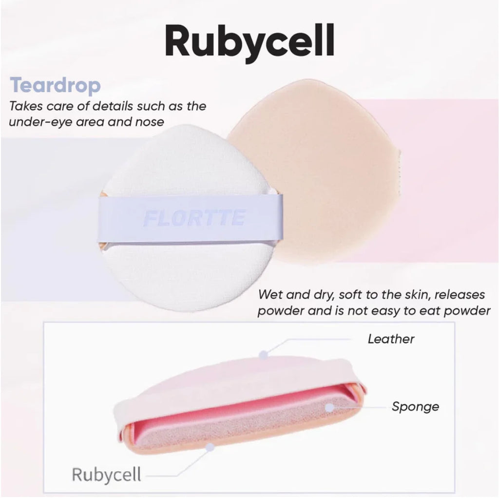FLORTTE Balletcore Foundation Air Cushion Cream Ballet Breathable Zpaxo