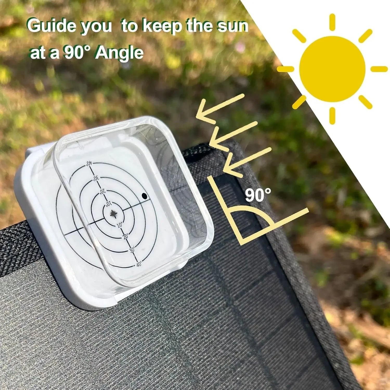 Solar Angle Guide Panel SOECOPO Accessories Find Optimal Panels Tools