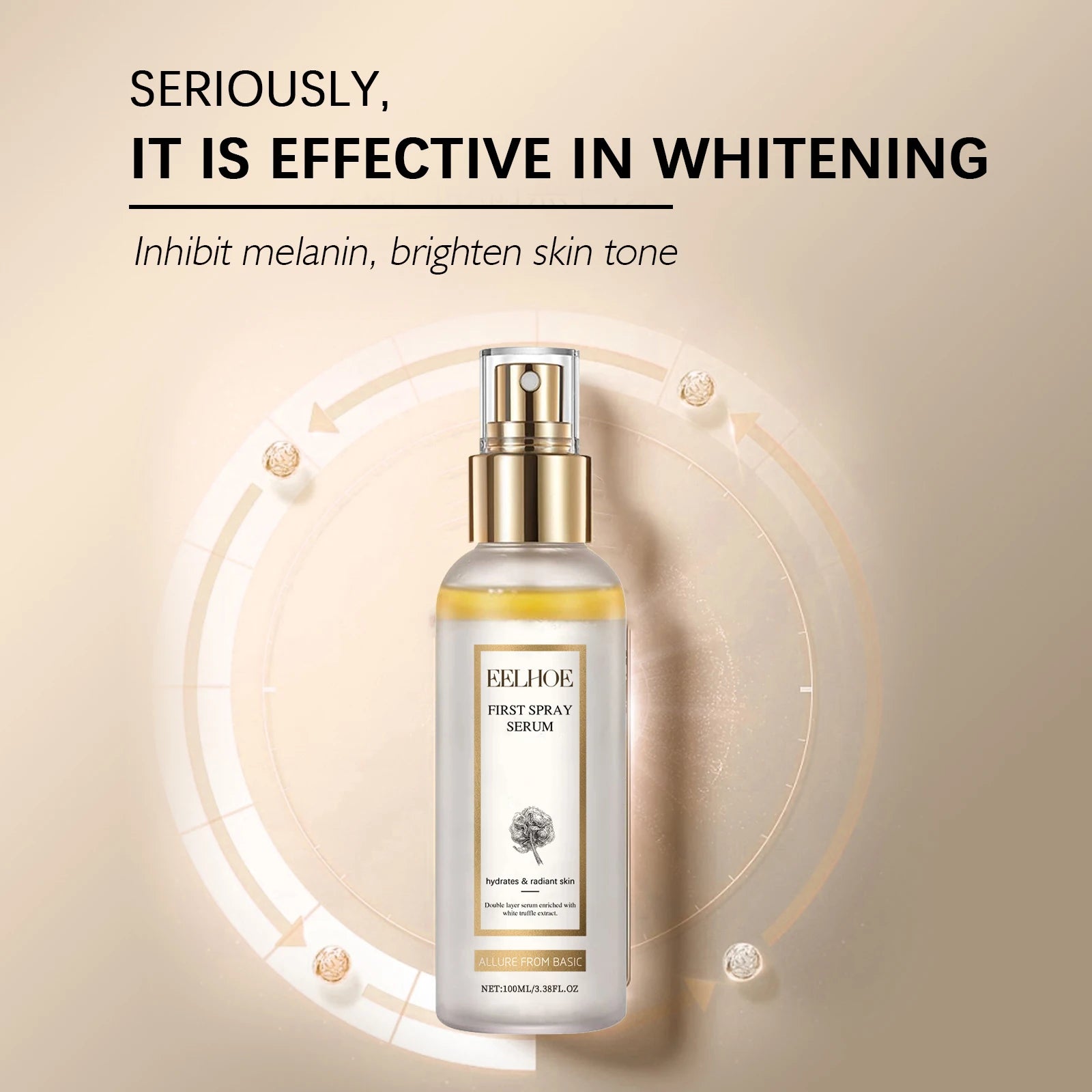 EELHOE White Truffle Face Mist – Hydrating Brightening Spray Hydrating Face Mist Zpaxo