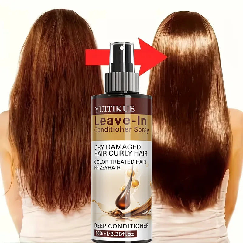 YUITIKUE Leave-In Conditioner Spray – Anti-Frizz & Hydrating Leave-In Conditioner Spray Zpaxo