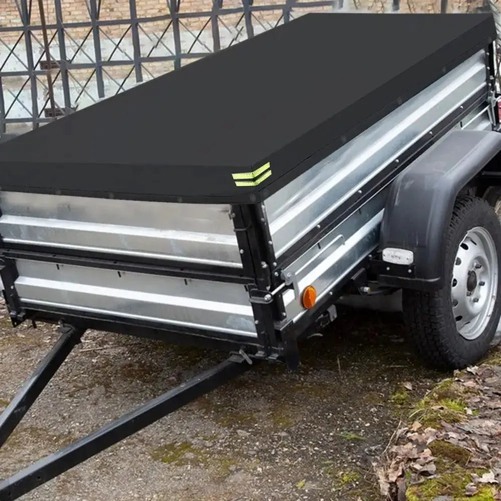 420D Oxford Car Tarpaulin Trailer Cover Universal Waterproof Truck Zpaxo