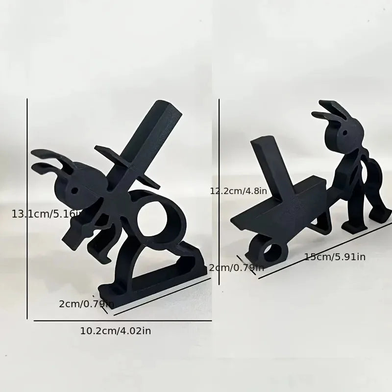 Cute Animal Tissue Holder – Minimalist Paper Roll Holder Gift Toilet Paper Holder Zpaxo