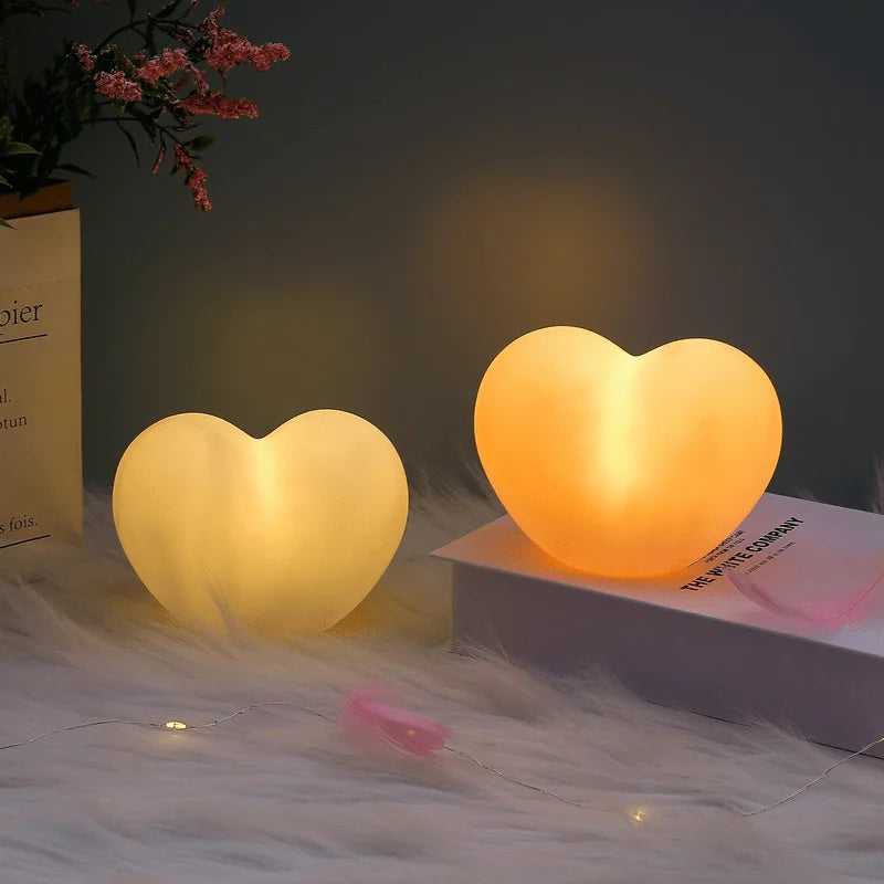 Love Heart LED 3D Night Light – Romantic Lamp for Home Decor LED Night Light Zpaxo