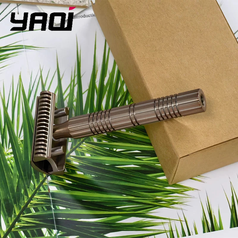 YAQI Vintage Bohemia 316 SS Adjustable Men's Safety Razor Adjustable Safety Razor Zpaxo