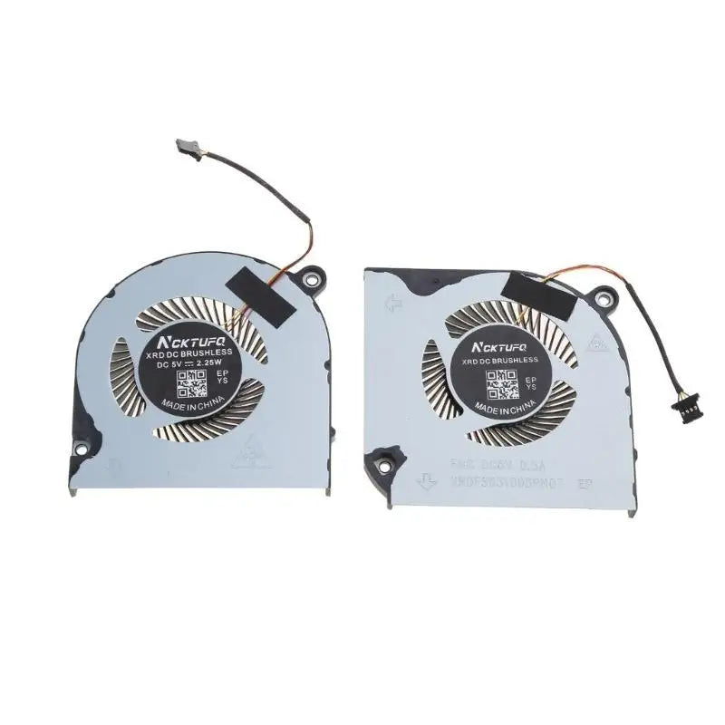 652F CPU+GPU Radiator DC 5V 4 Pin 4-wire Laptop Cooler Fan Nitro 5 Zpaxo