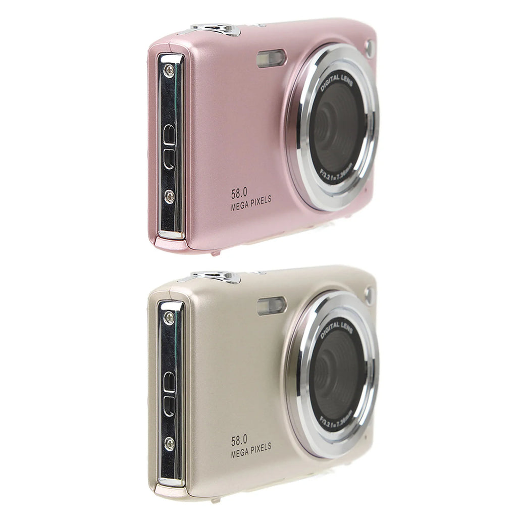 4K Digital Camera Screen 58MP HD 16X Zoom Fixed Focal Macro Timed