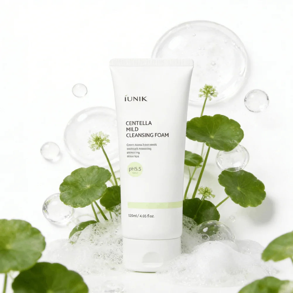 IUNIK Beta-Glucan Skincare Set – Cleanser, Gel & Eye Cream Korean Skincare Set Zpaxo