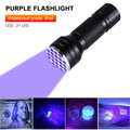 9 21LED UV Light 395nm Waterproof Flashlight Ultraviolet Mini Lamp