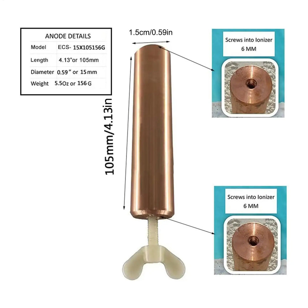 Solar Copper Pool Ionizer Ionization 85 Less Chlorine Automatic