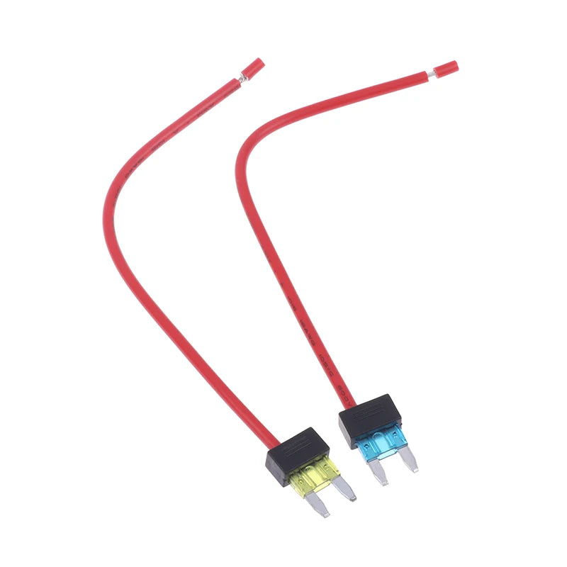 1PC Car Fuse Holder Add-a-circuit TAP Adapter Mini ATM APM Blade MINI Simple Safety Device 12V 10A 15A 20A Zpaxo