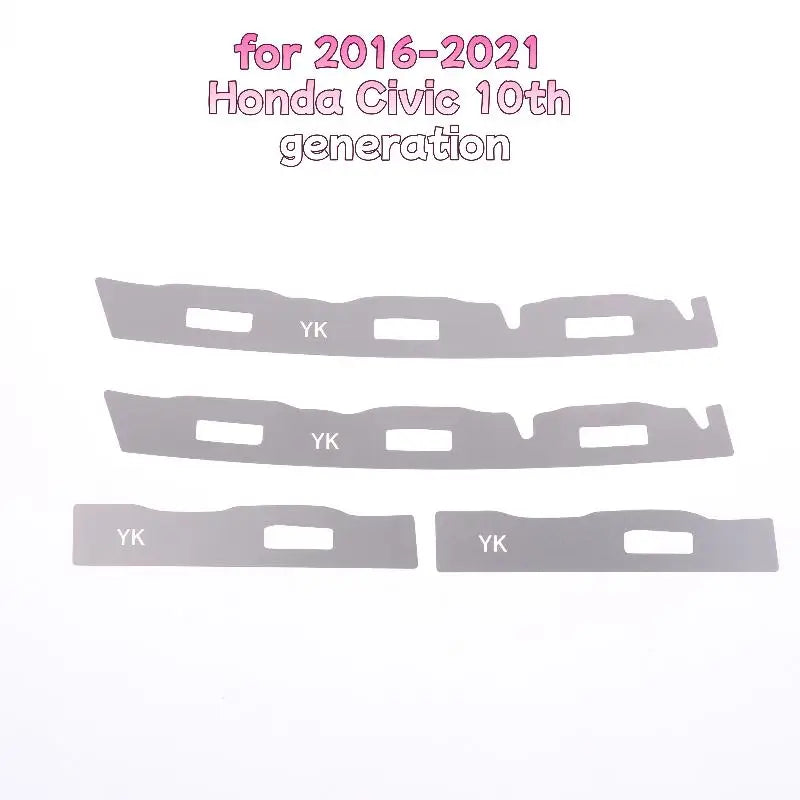 Front Bumper Repair Brackets 4-Pc – Honda Civic 2016–2021