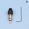 Universal Small Electronic Drill Bit Collet Mini Chuck Tool Fixture Zpaxo E