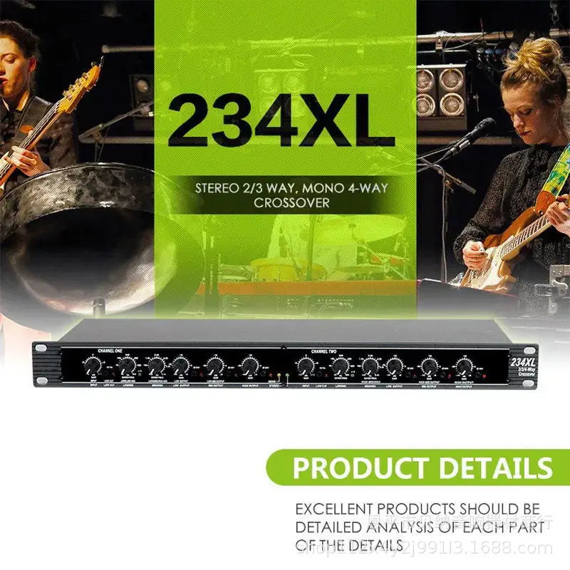 234XL Crossover Professional Stereo 2 3 Way Mono 4 Outdoor Stage Zpaxo