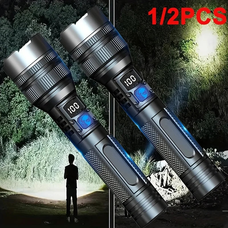 POCKETMAN 3800 Lumen Zoomable USB Rechargeable LED Flashlight