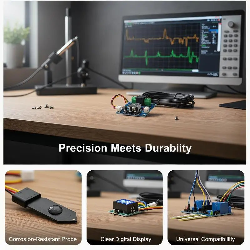 Capacitive Soil Moisture Sensor Relay Module DIY Gardening Detection Zpaxo