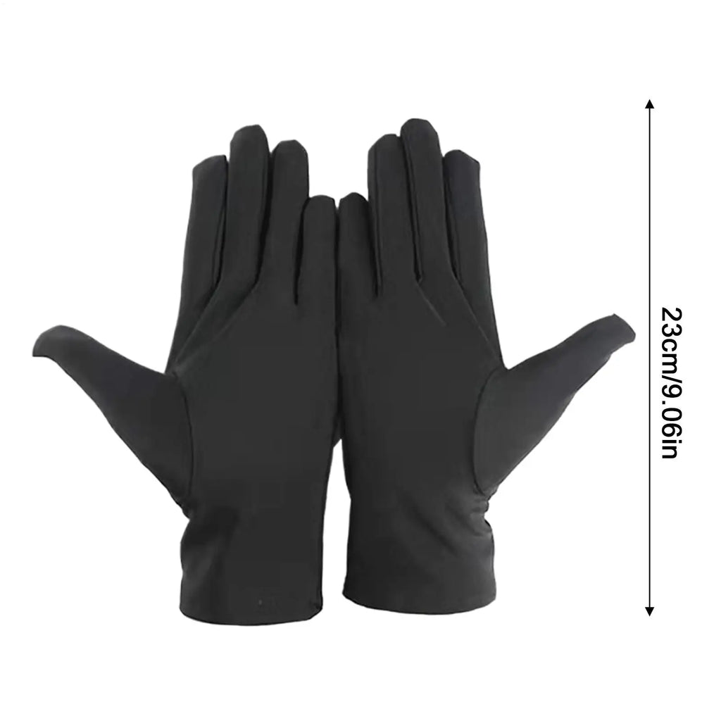 Black Jewelry Inspection Gloves – Fingerprint-Free Wrist Gloves Jewelry Inspection Gloves Zpaxo