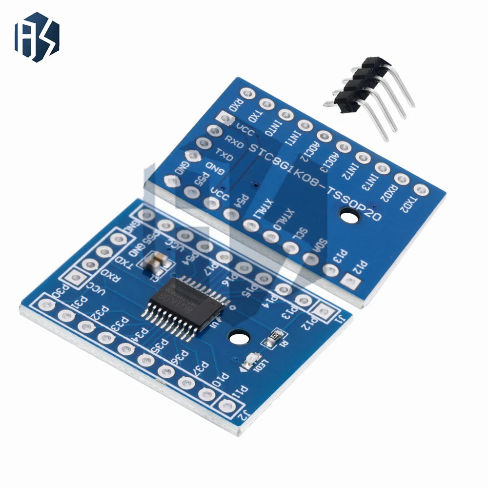 STC8G1K08 TSSOP20 MCU Development Board 1 9V 5 5V Wide Voltage Zpaxo