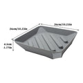 Drying Mat for Dishes Silicone Sponge Rack Non-Slip Drain Pad with Spout for Counter Bathroom Sink Side Utility Room Apartment Zpaxo China Mainland Gray