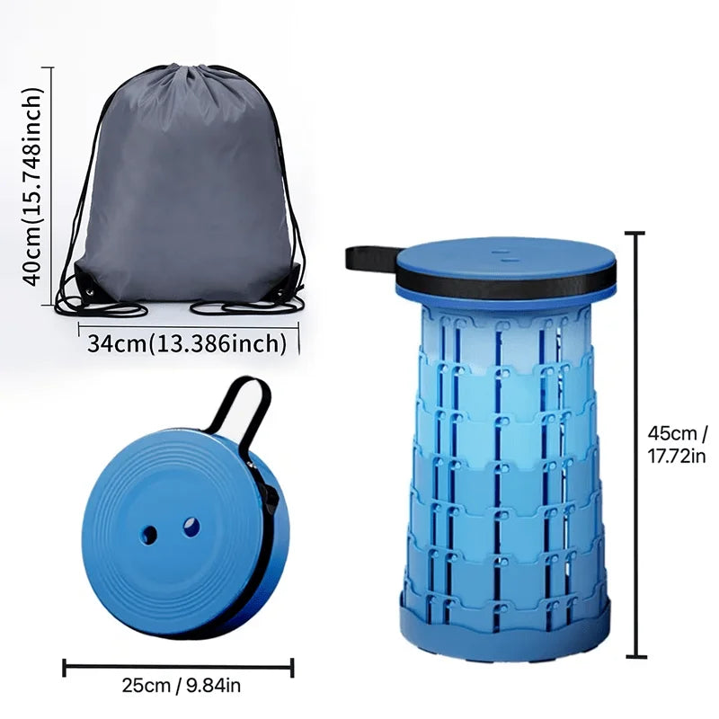 Folding Outdoor Chair Stool Storage Bag Lightweight Portable Ideal