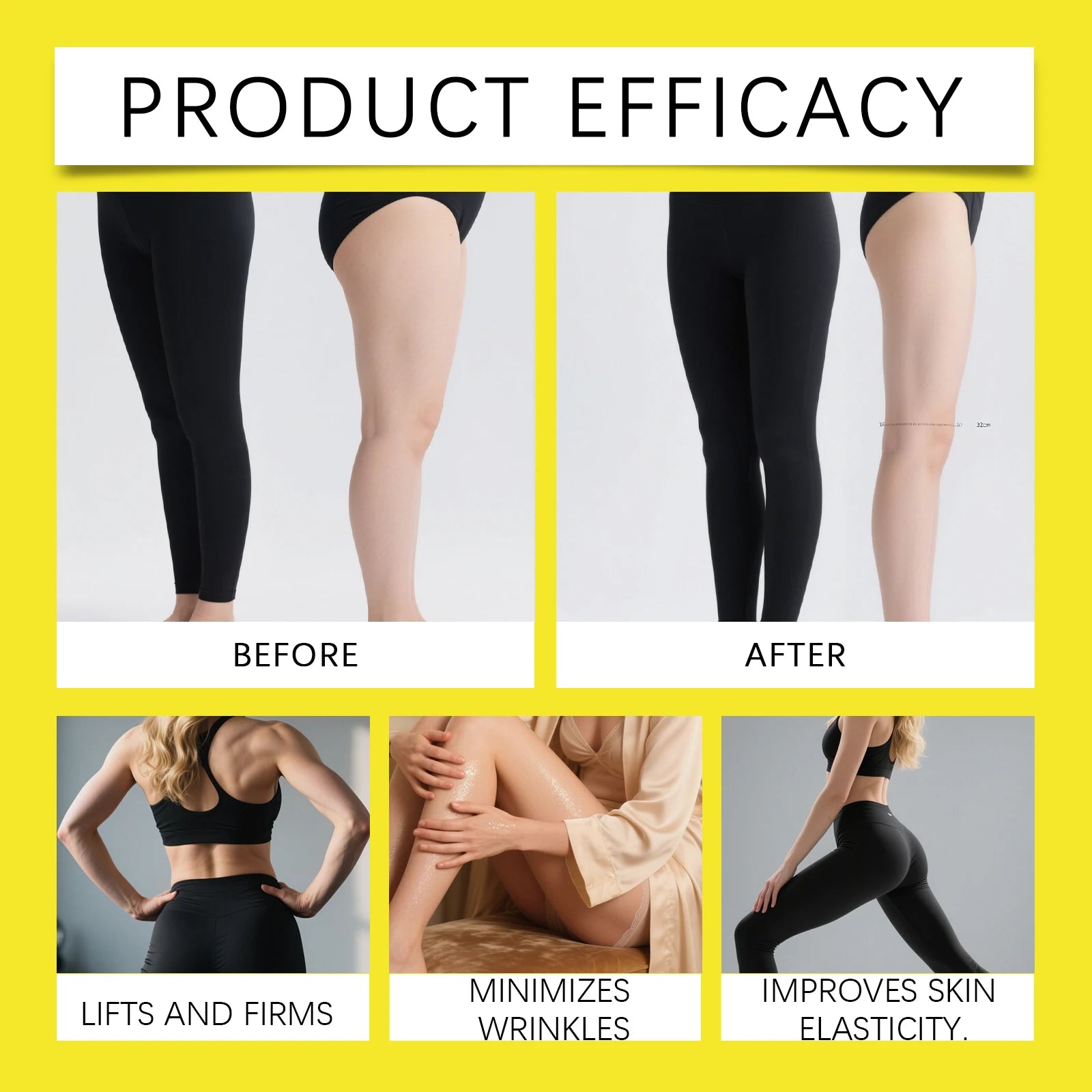 Butt Lift Cream Firming & Hydrating Cream for Buttocks Anti-Cellulite Treatment Tightening Smoothing Cream with Collagen Retinol Zpaxo