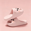 SHAJI Unisex Couple Cute Beaver EVA Slides All Season Breathable
