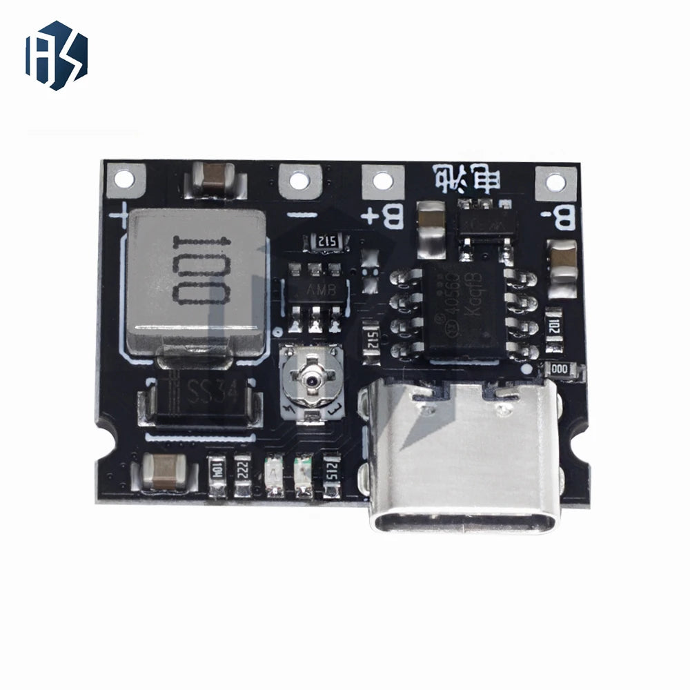 TP4056 Li-ion 18650 3 7V-4 2V Dual-mode Charger Boost Module 5V 1A Zpaxo