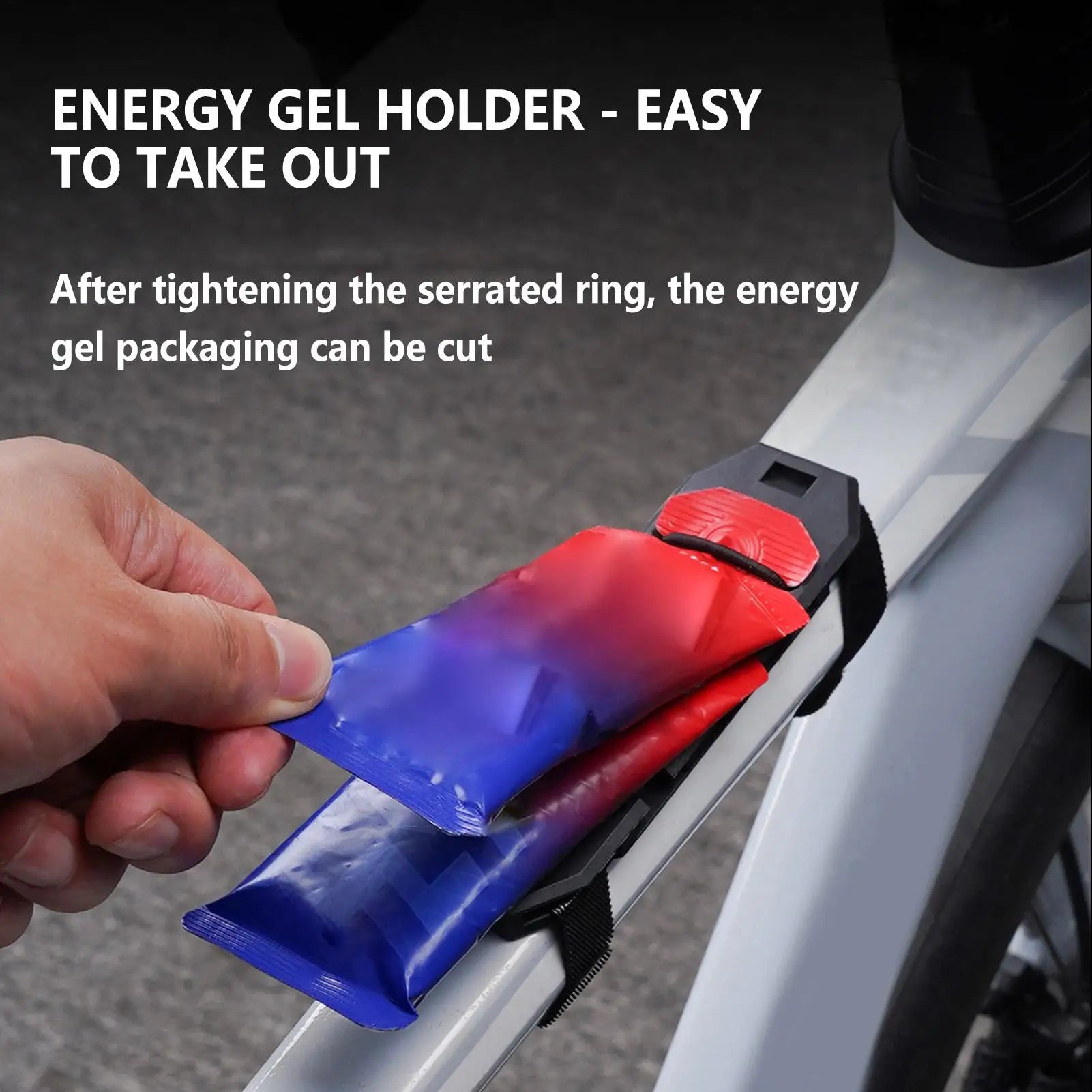 Mountain Bikes Energy Gel Holder Stable Anti Drop Portable Stand