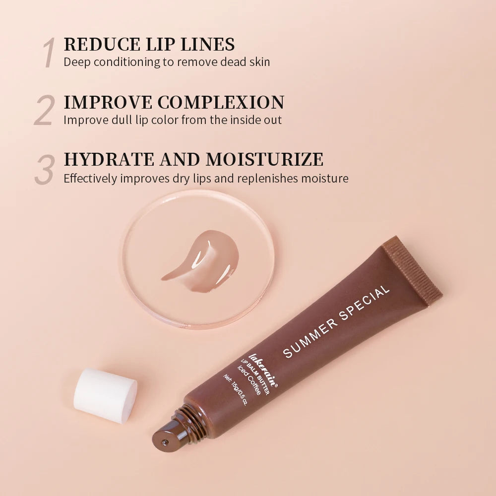 Moisturizing Lip Balm Butter Gently Nourishes Moisturizes Soothes Lips Beautifying Smoothing Lip Butter Balm Beauty Lip Care Zpaxo