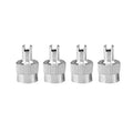 Bike Auto Replacement Parts Wheel Tires Valves Covers Tire Valve Stem Zpaxo silver