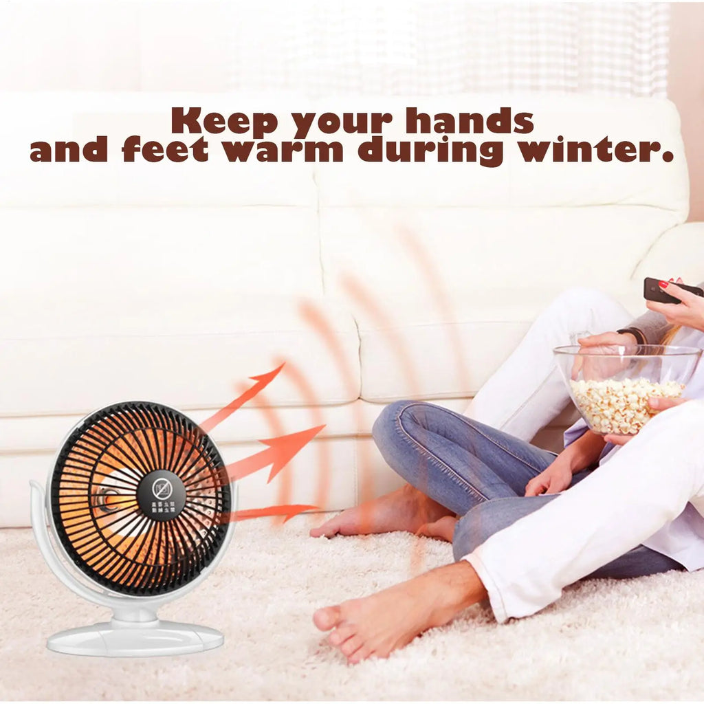 Space Heater Portable 200W Appliances 6 Inches Dumping Shutdown Zpaxo
