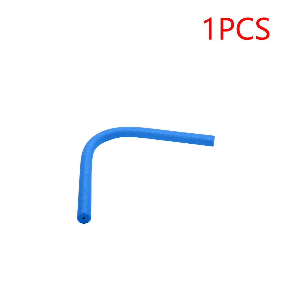 1/5PCS Portable Flexible EPE Learn Swimming Pool Noodle Water Float Floating Aid for Summer Swimming Aid Pool Underwater Scooter Zpaxo Blue Hollow 1PC